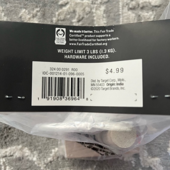 NWT Hearth and Hand Wood Hooks - Picture 3 of 5